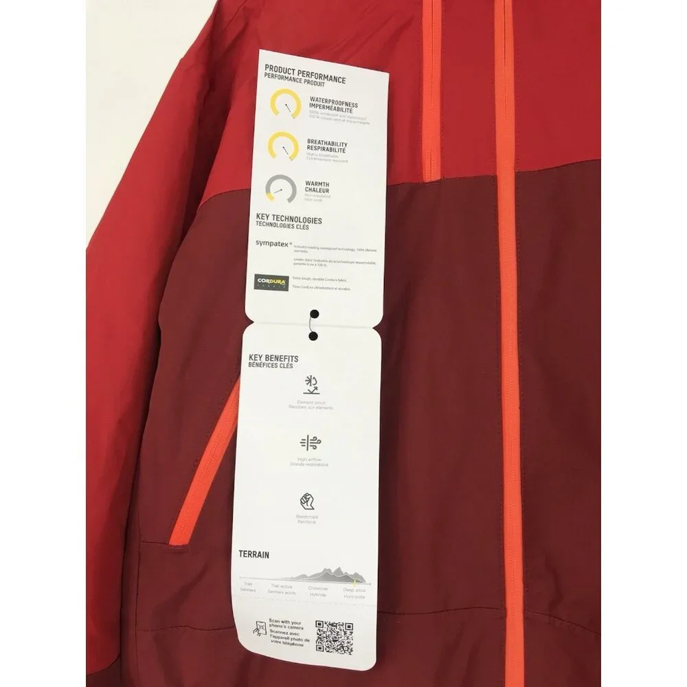Ski-Doo Snowmobile‎ 440932 Mens BC Kona One-Piece Suit Size 2XL Red Snowmobile